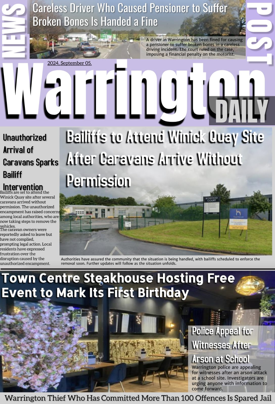 Reach a Diverse and Engaged Audience with a Quarter Page Ad in Warrington News Post