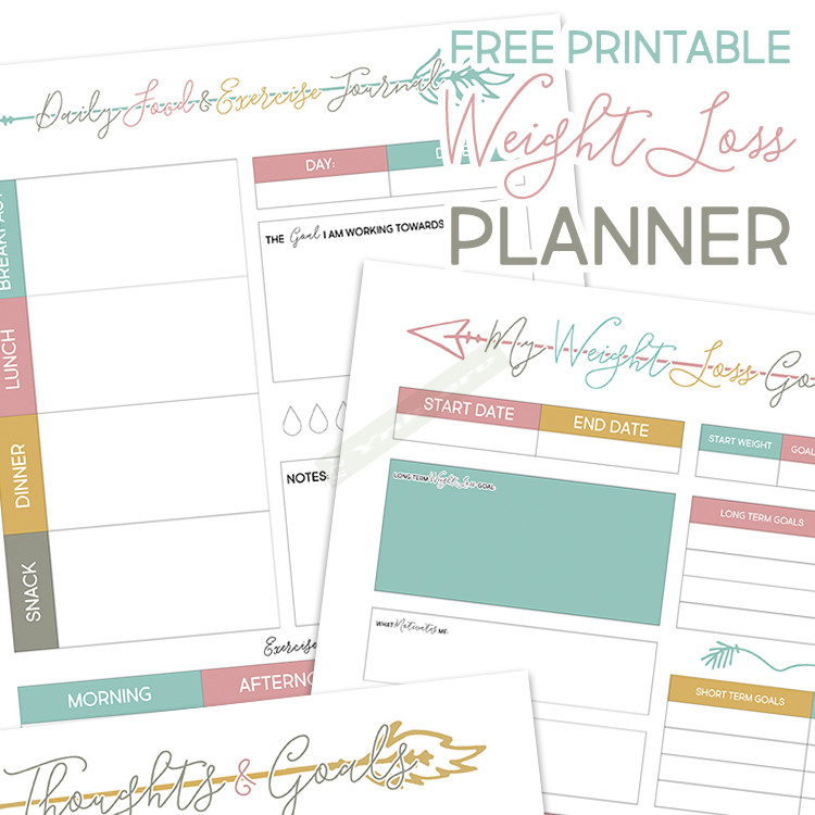 Weight loss planners